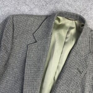 Kenny Rogers Western Collection Circle Mens Jack Blazer 44 L Gray Long Sleeve